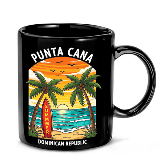 Punta Cana Tropical Sunset Mug