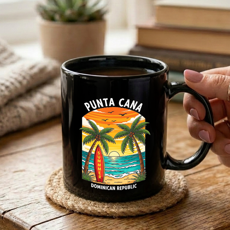 Punta Cana Tropical Sunset Mug