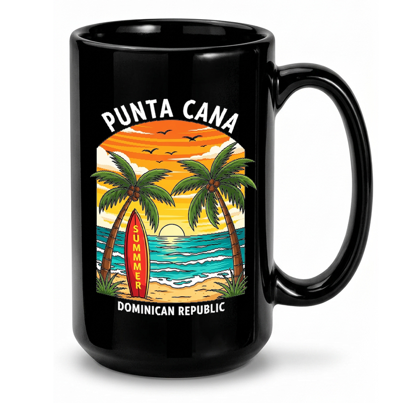 Punta Cana Tropical Sunset Mug