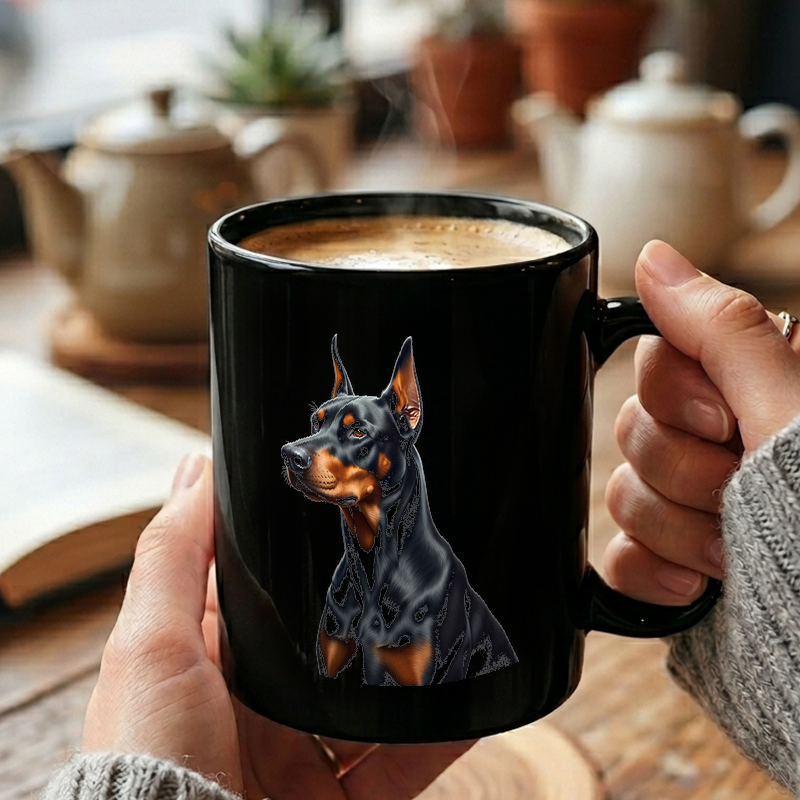 Proud Doberman Pinscher Portrait Mug