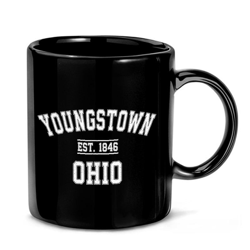 Youngstown Ohio Vintage Text Mug