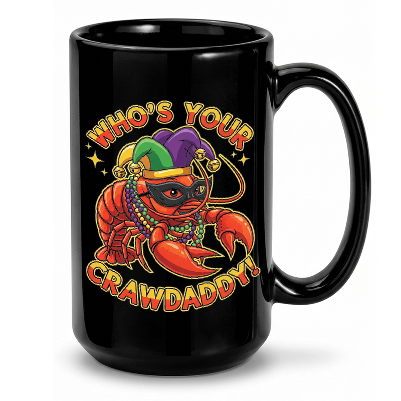 Mardi Gras Crawfish Celebration Mug