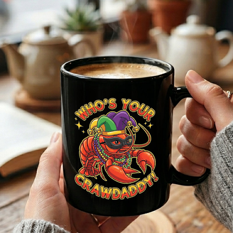 Mardi Gras Crawfish Celebration Mug
