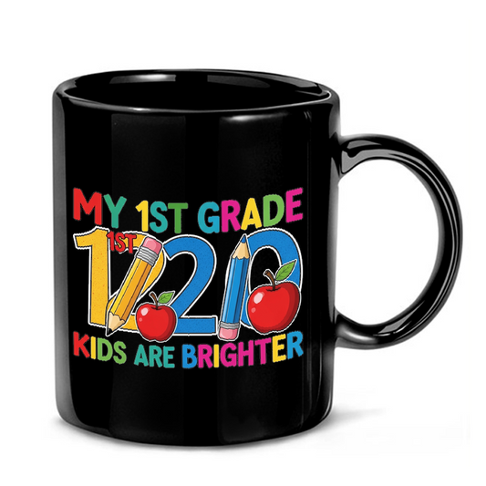 Bright 120 Days School Graphic Mug