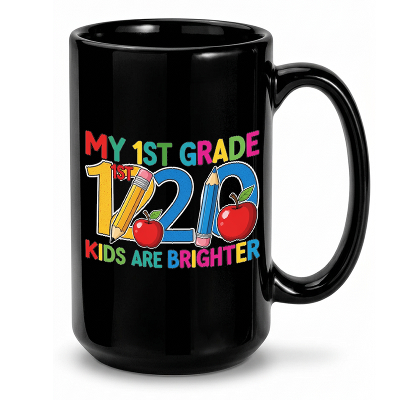 Bright 120 Days School Graphic Mug