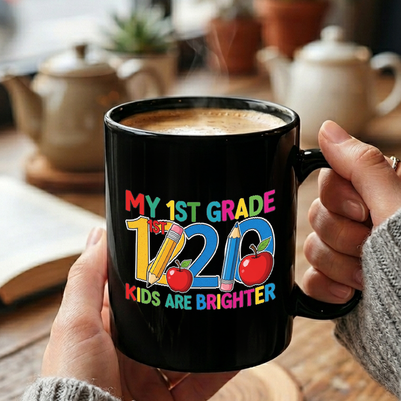 Bright 120 Days School Graphic Mug