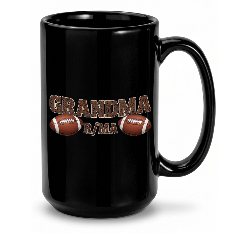 Football Grandma Graphic Design Mug