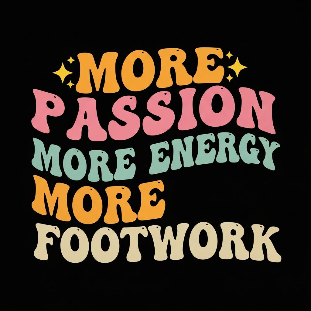 Retro Passion Energy Footwork Mug