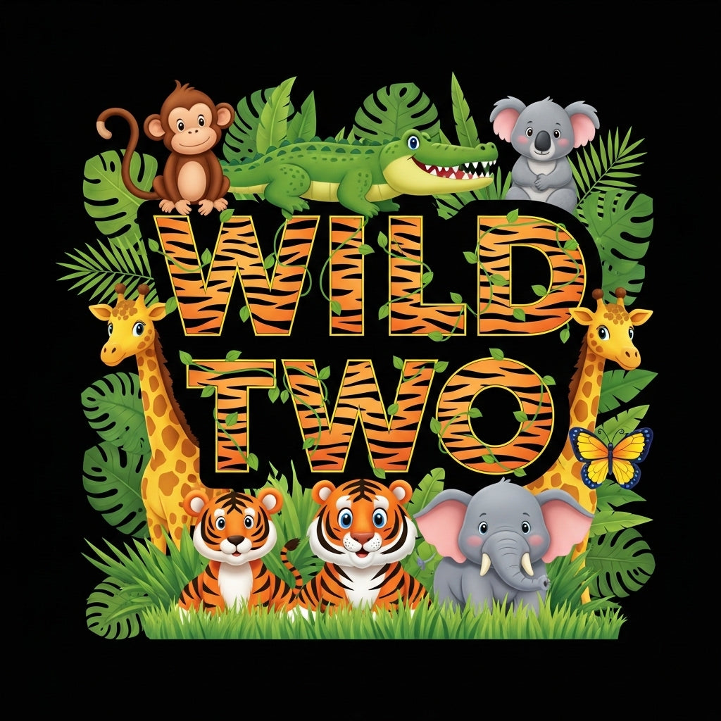 Jungle Animal Wild Two Mug