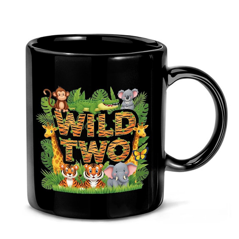 Jungle Animal Wild Two Mug
