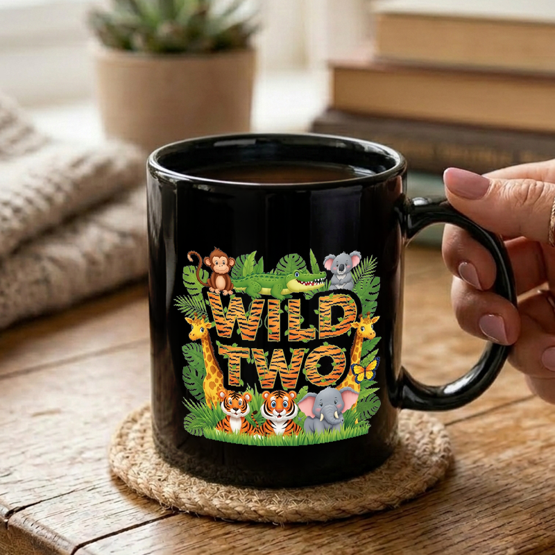 Jungle Animal Wild Two Mug