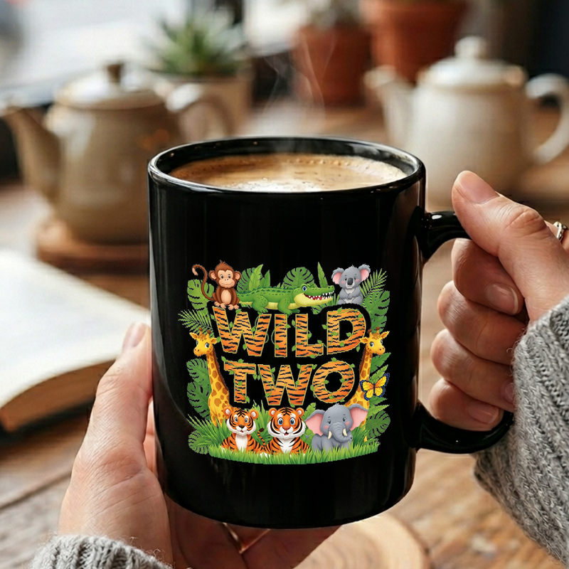 Jungle Animal Wild Two Mug