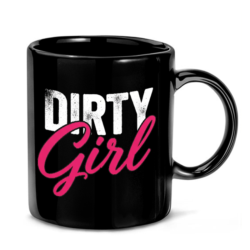 Dirty Girl Racing Design Mug