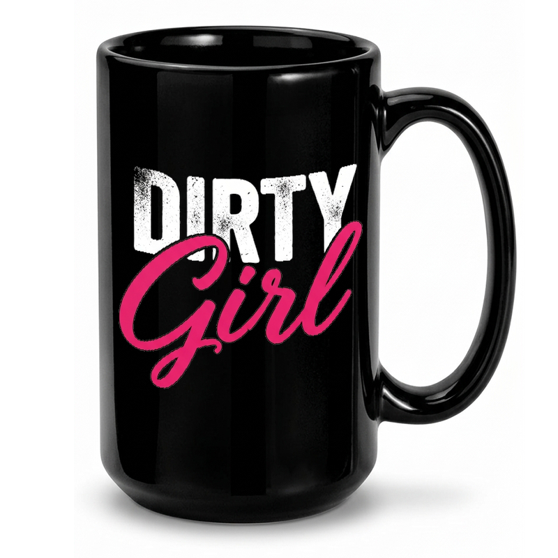 Dirty Girl Racing Design Mug