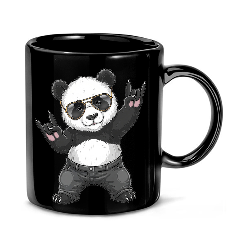 Panda Rock Star Mug