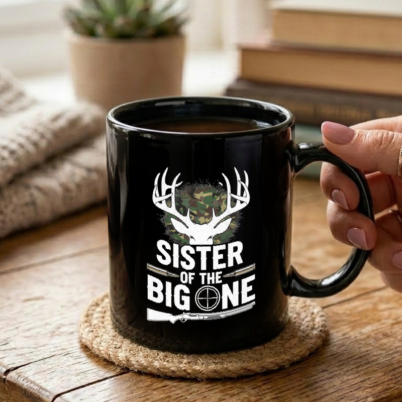 Deer Hunter Sister Design Mug