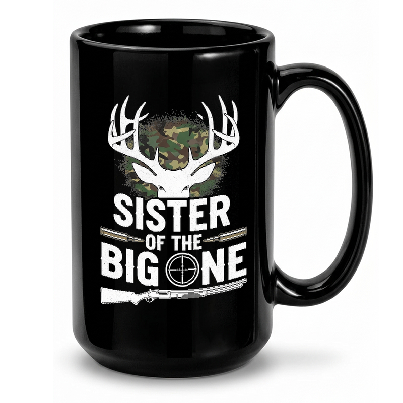 Deer Hunter Sister Design Mug