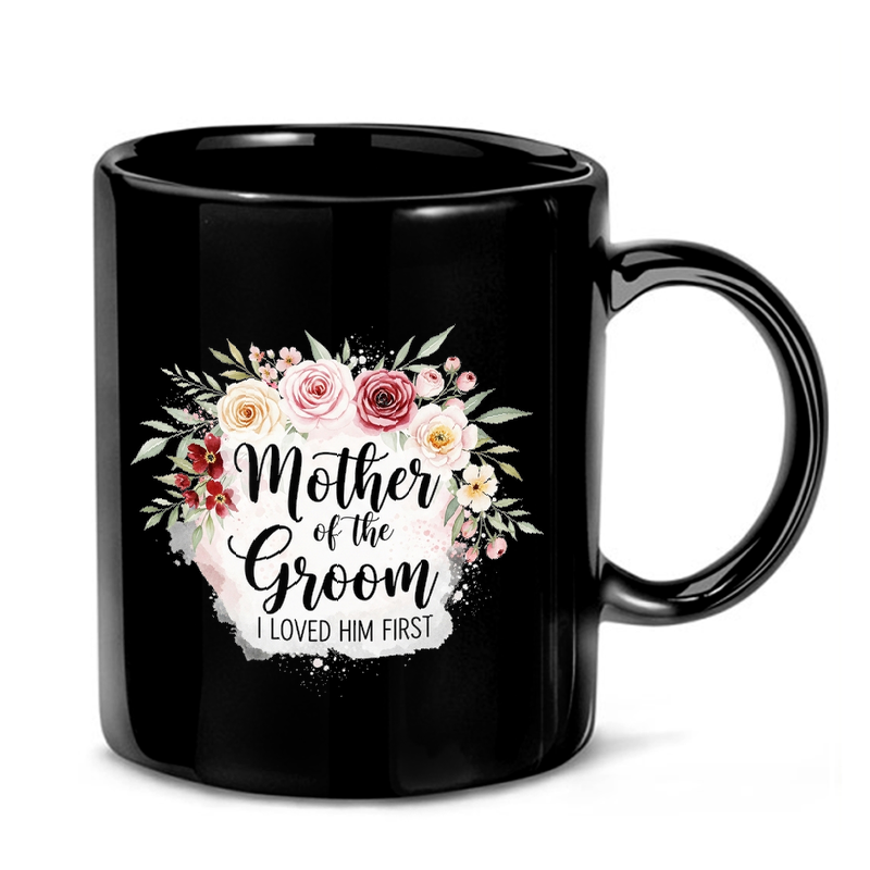 Floral Mother of the Groom Mug