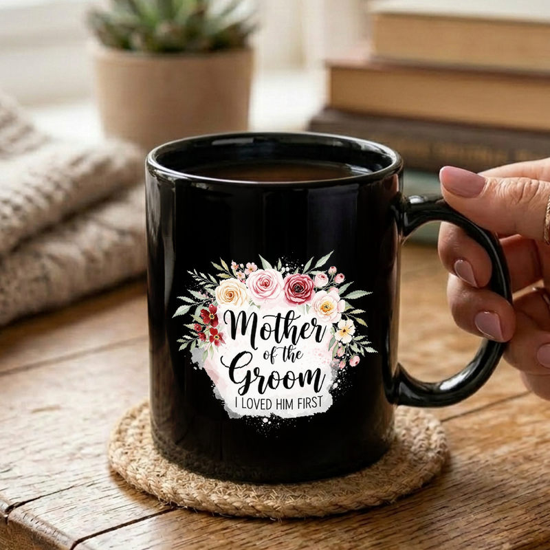Floral Mother of the Groom Mug