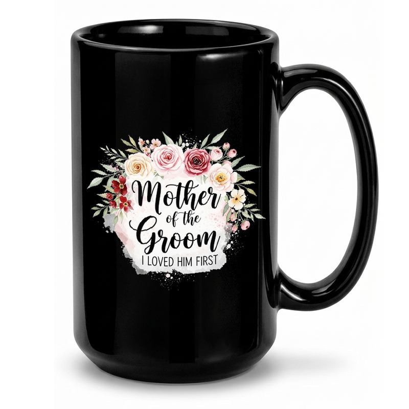 Floral Mother of the Groom Mug