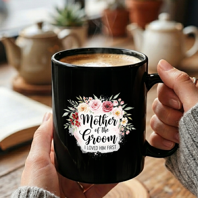 Floral Mother of the Groom Mug