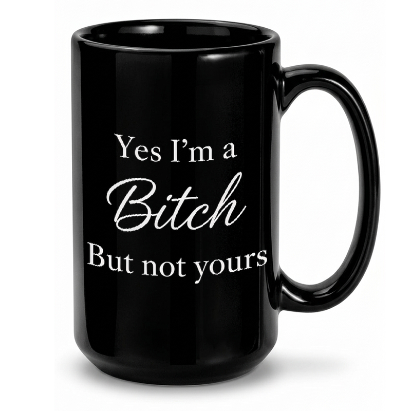 Sassy Quote Typography Mug