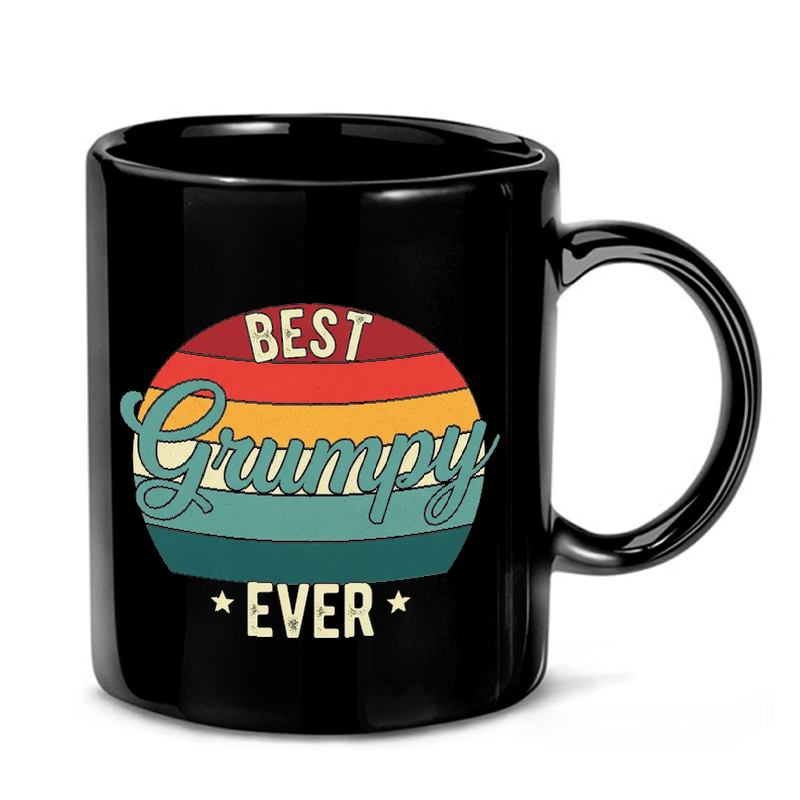 Best Grumpy Ever Retro Design Mug