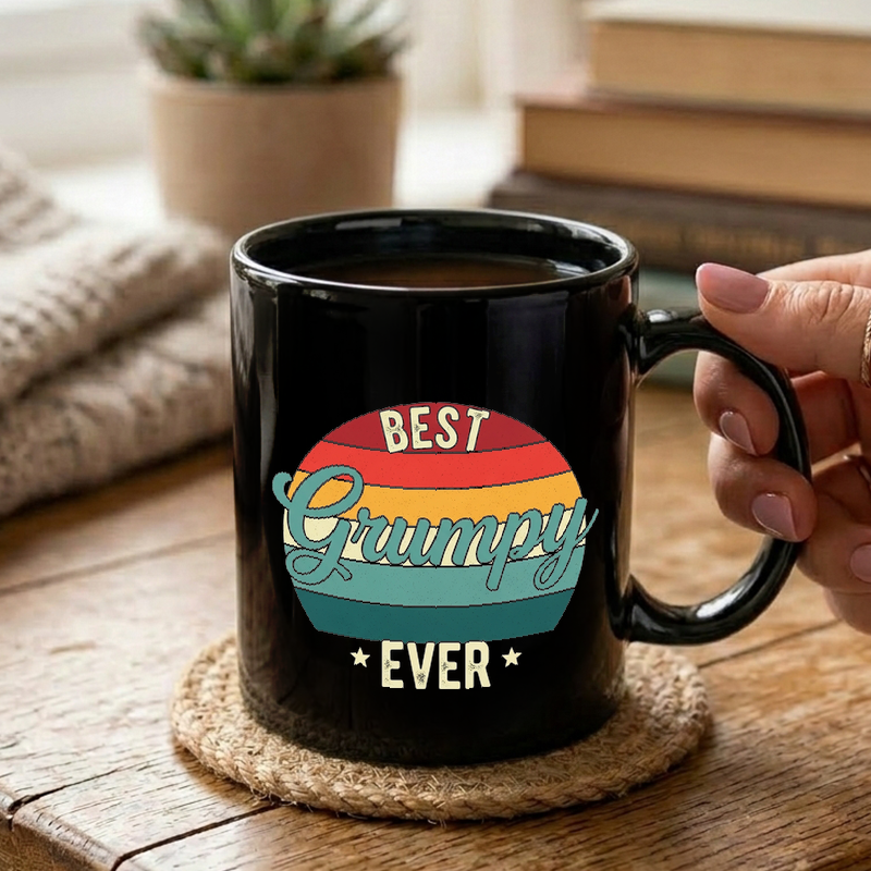 Best Grumpy Ever Retro Design Mug