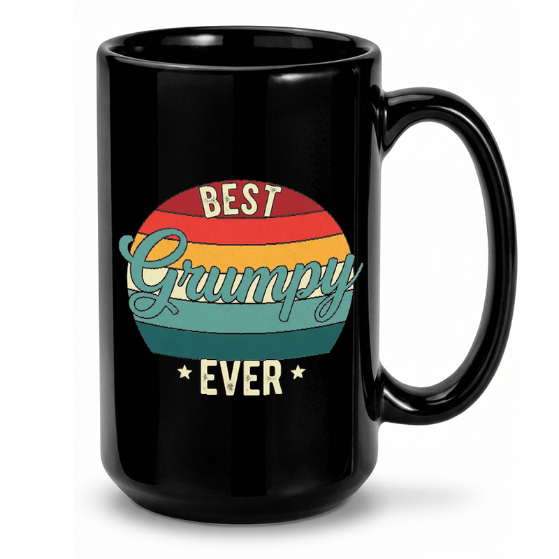 Best Grumpy Ever Retro Design Mug