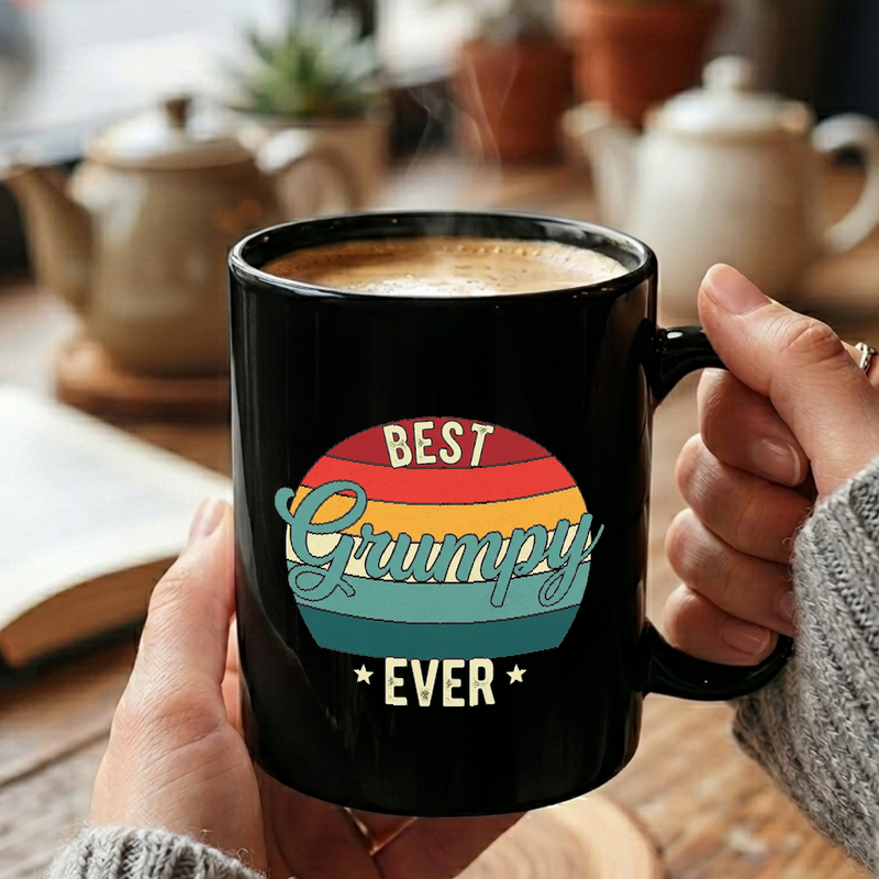 Best Grumpy Ever Retro Design Mug