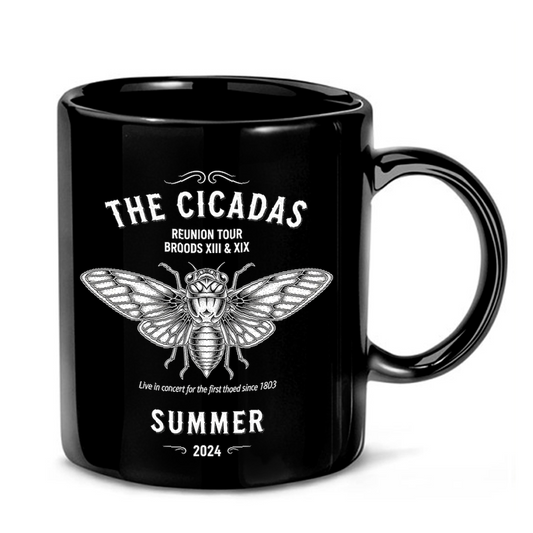 Cicada Broods XIII & XIX Reunion Tour 2024 Mug