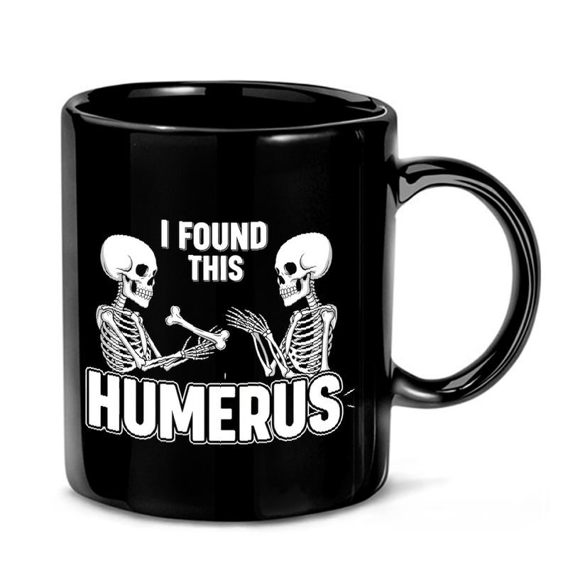 Funny Skeleton Anatomy Pun Mug