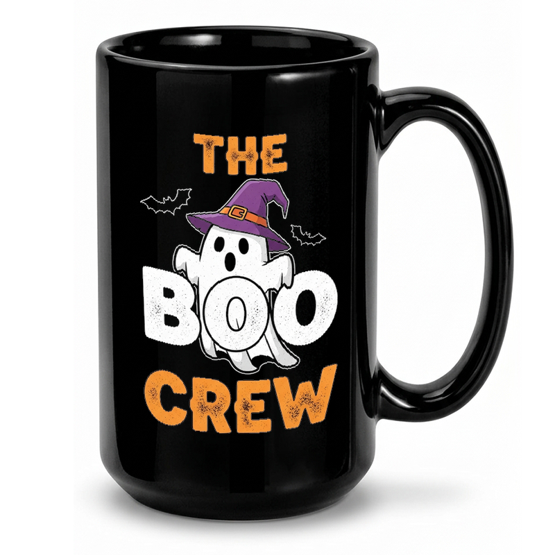Boo Crew Halloween Ghost Mug