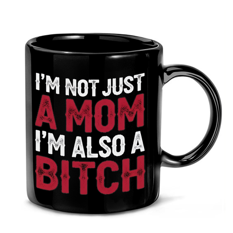 Mom Life Rebel Quote Mug
