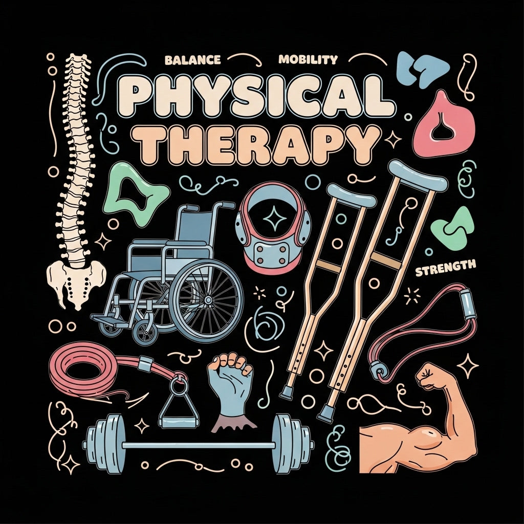 Retro Physical Therapy Design Mug