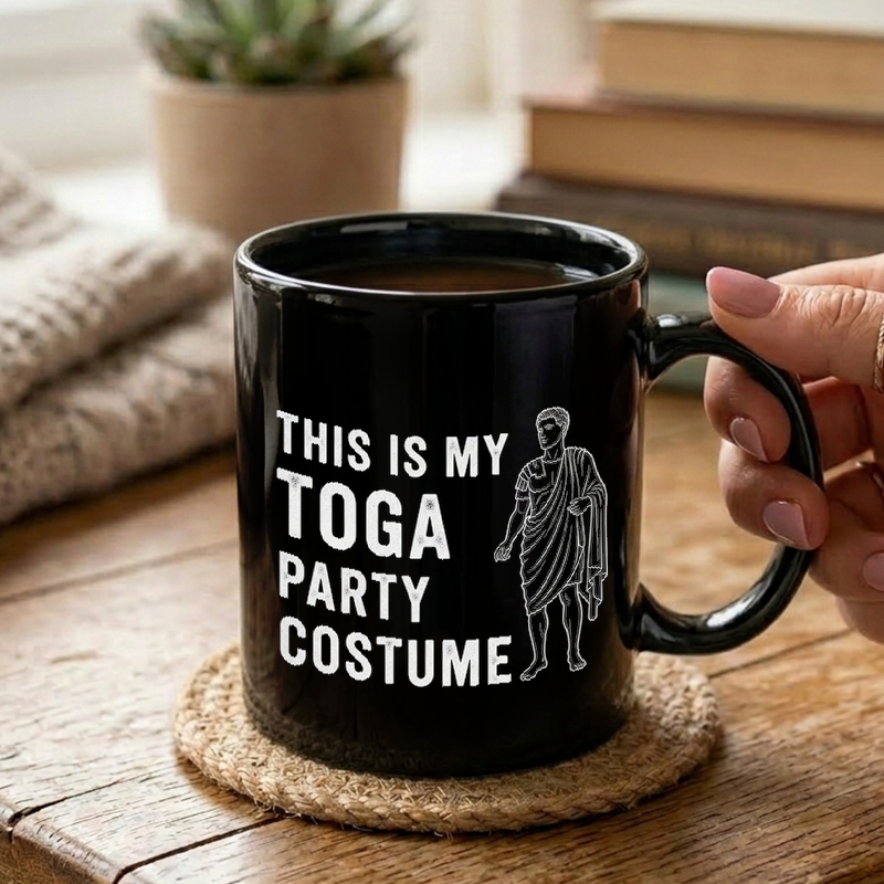 Toga Party Costume Design Mug