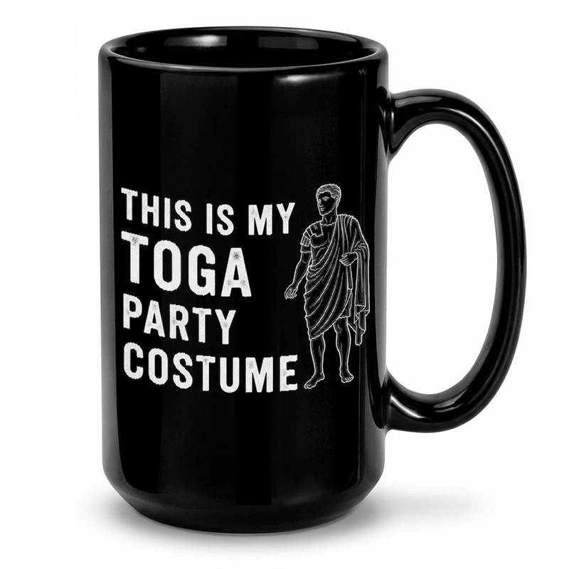Toga Party Costume Design Mug
