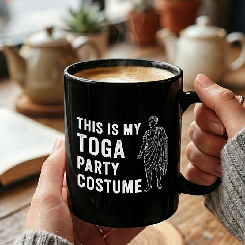 Toga Party Costume Design Mug