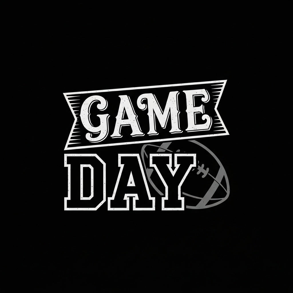 Vintage Game Day Typography Mug