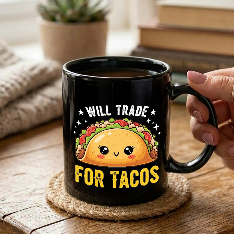 Cute Taco Trade Graphic Mug