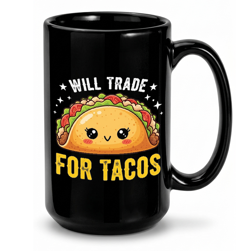 Cute Taco Trade Graphic Mug