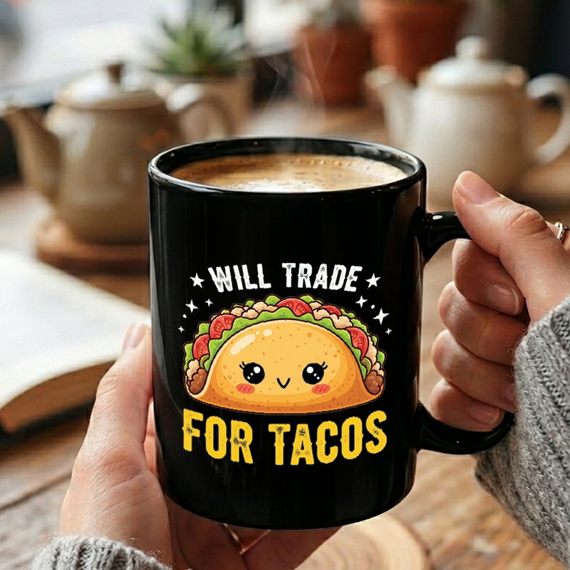Cute Taco Trade Graphic Mug