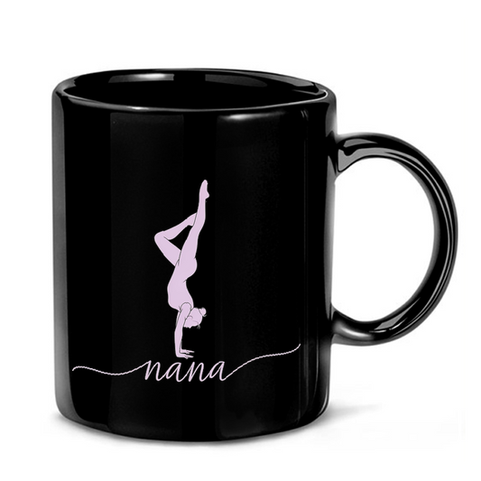 Gymnast Silhouette Nana Mug