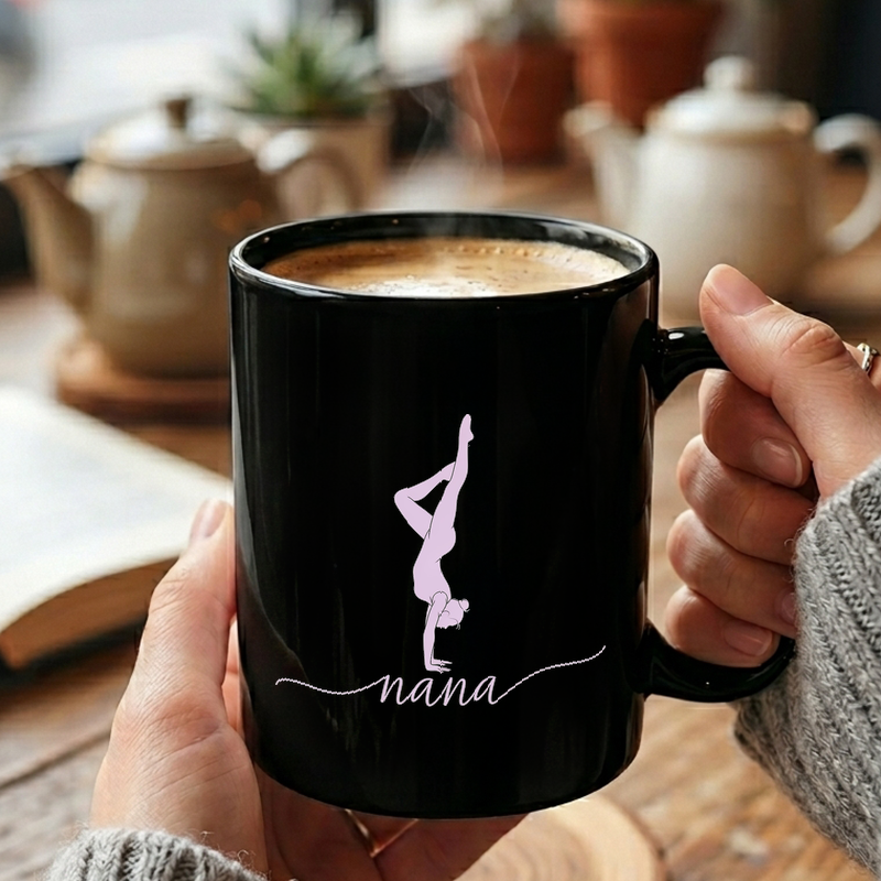 Gymnast Silhouette Nana Mug