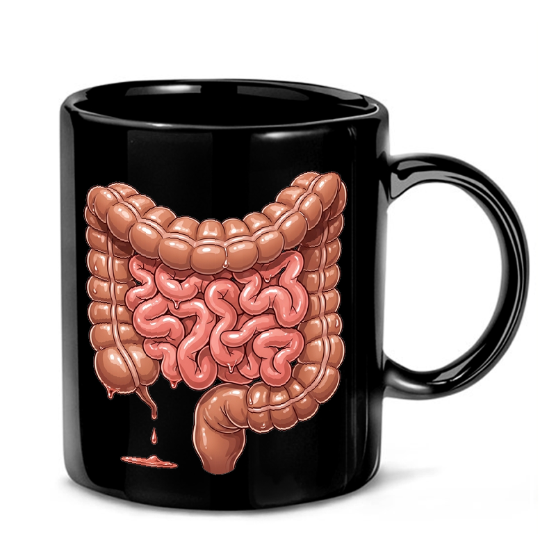 Intestine Anatomy Illustration Mug