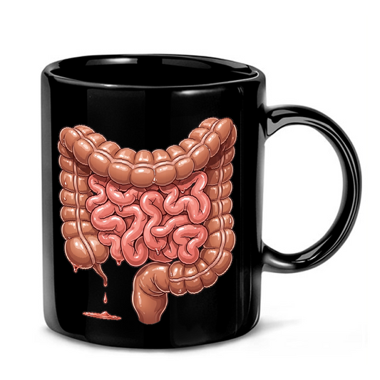 Intestine Anatomy Illustration Mug