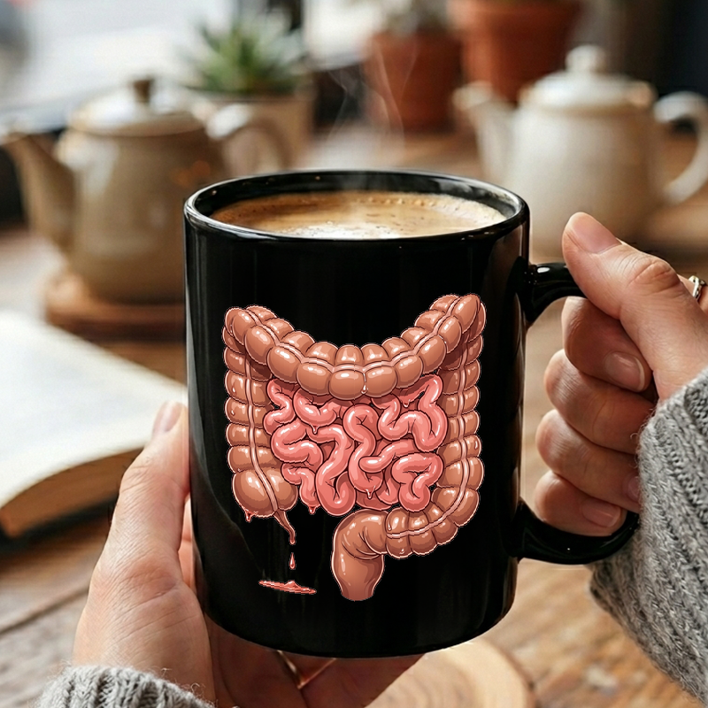 Intestine Anatomy Illustration Mug
