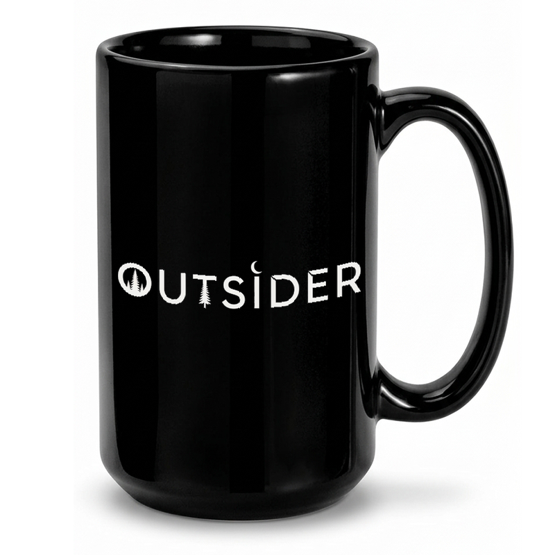 Outsider Pine Tree Logo Mug