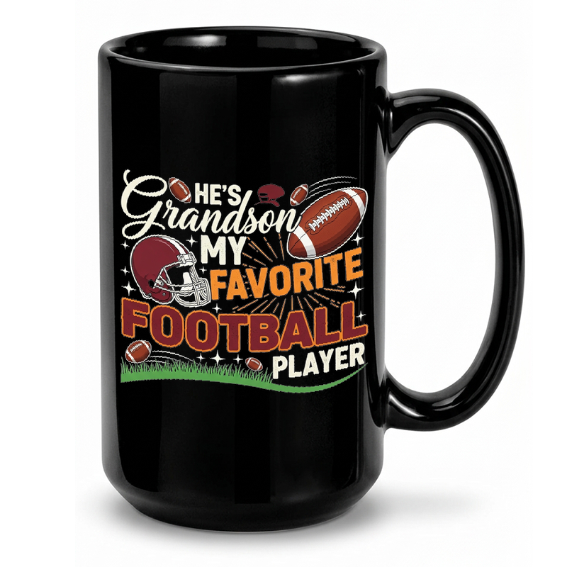 Favorite Football Player Text Mug