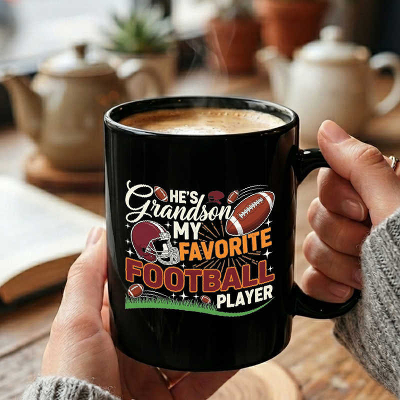 Favorite Football Player Text Mug